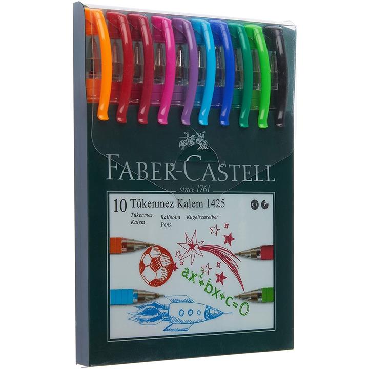 خودکار فابر کاستل مدل FABER-10PEN بسته 10 عددی